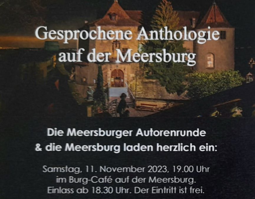 Gesprochene Anthologie auf der Meersburg