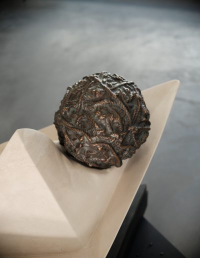 Karin Nowak: Weglesen - Schiff mit Bronze